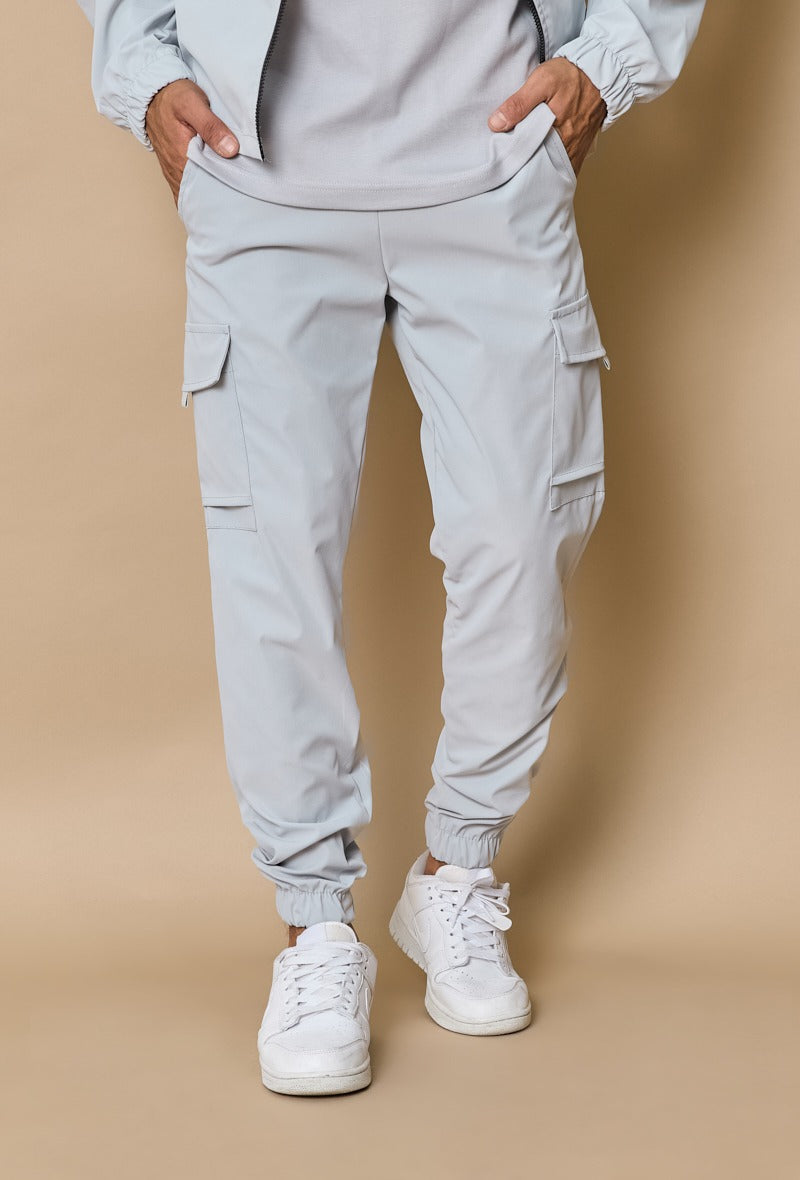 Capri Cargo Pants - Grey