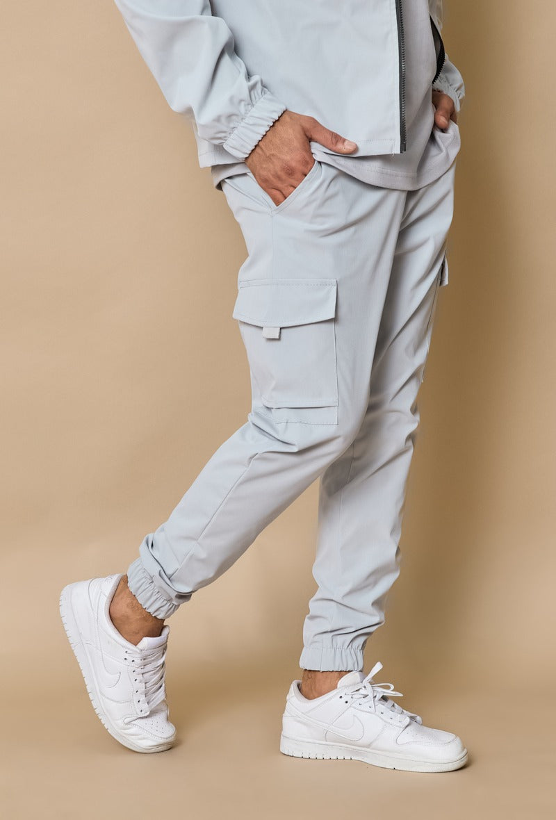 Capri Cargo Pants - Grey