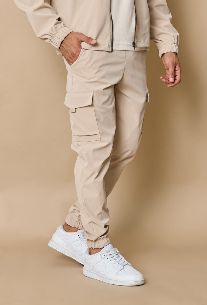 Capri Cargo Pants - Beige