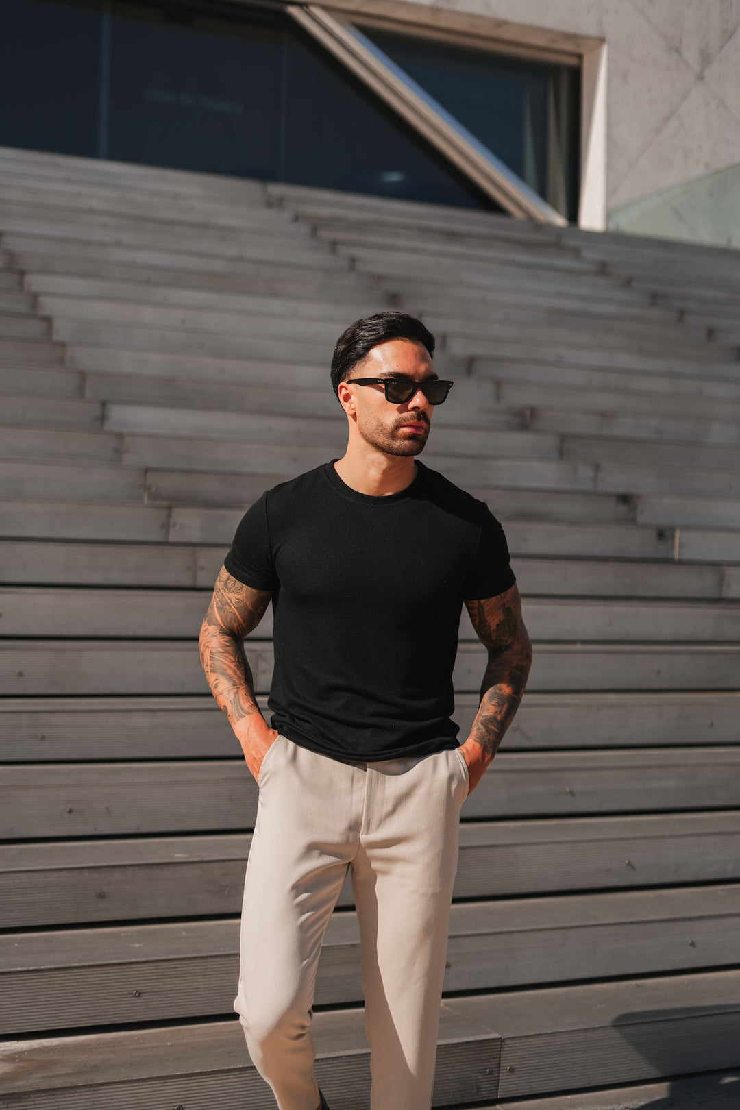 Soli Knitted T-shirt - Black